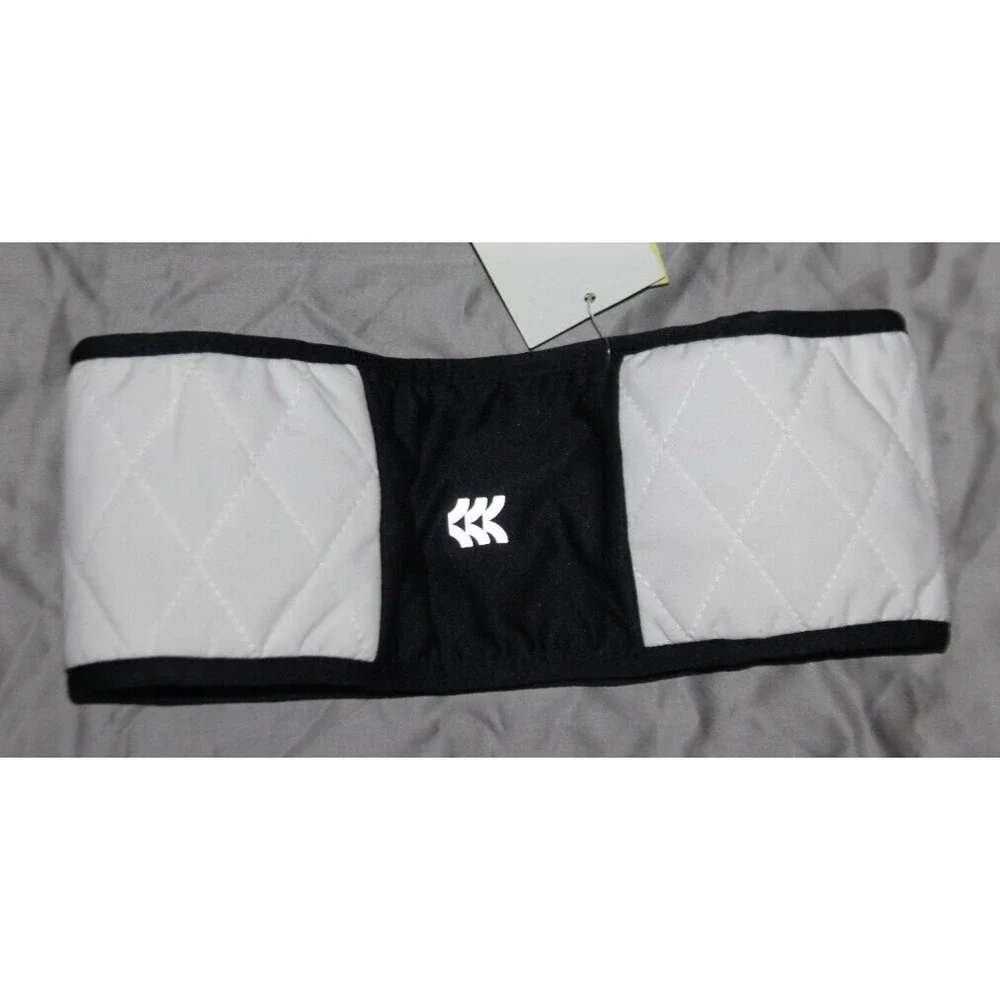 All In Motion Women's Off White Quilted Headband One Size Insulated Warm NEW